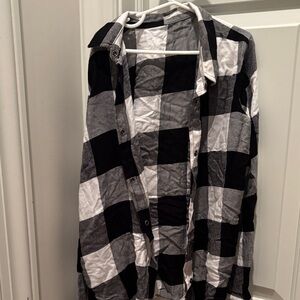 Balera Black and White Checkered Dance Costume